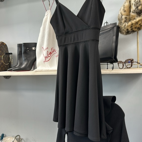 FRANCESCA’S Jacklyn Ladder Trim Mini Dress NWT - Picture 5 of 7